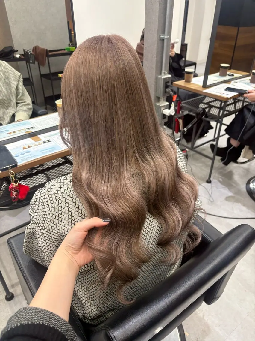 ロング ヘアカラー トリートメント エクステ ENA💗NEXT /ハイトーンエクステのヘアスタイル