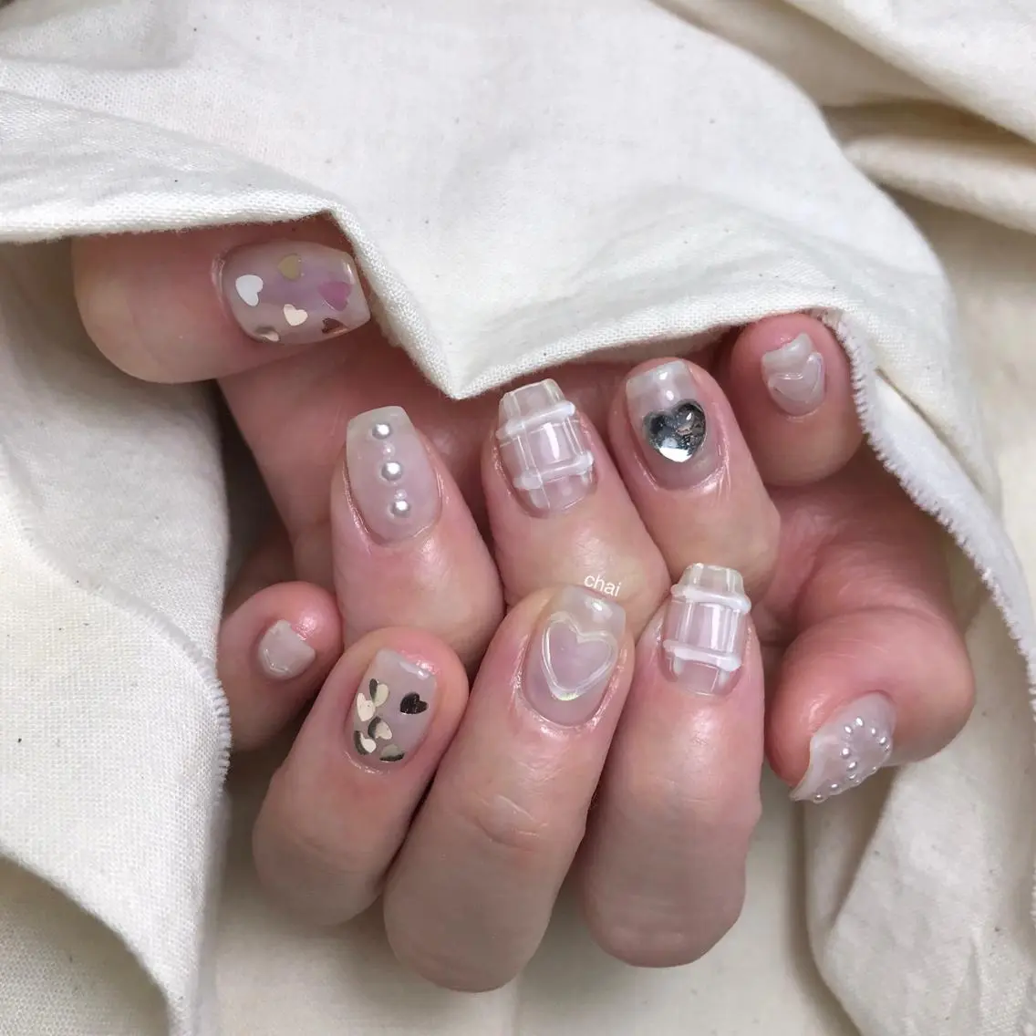 ネイル ハンドネイル chai nail _ai📍鶴橋/桃谷のネイルデザイン