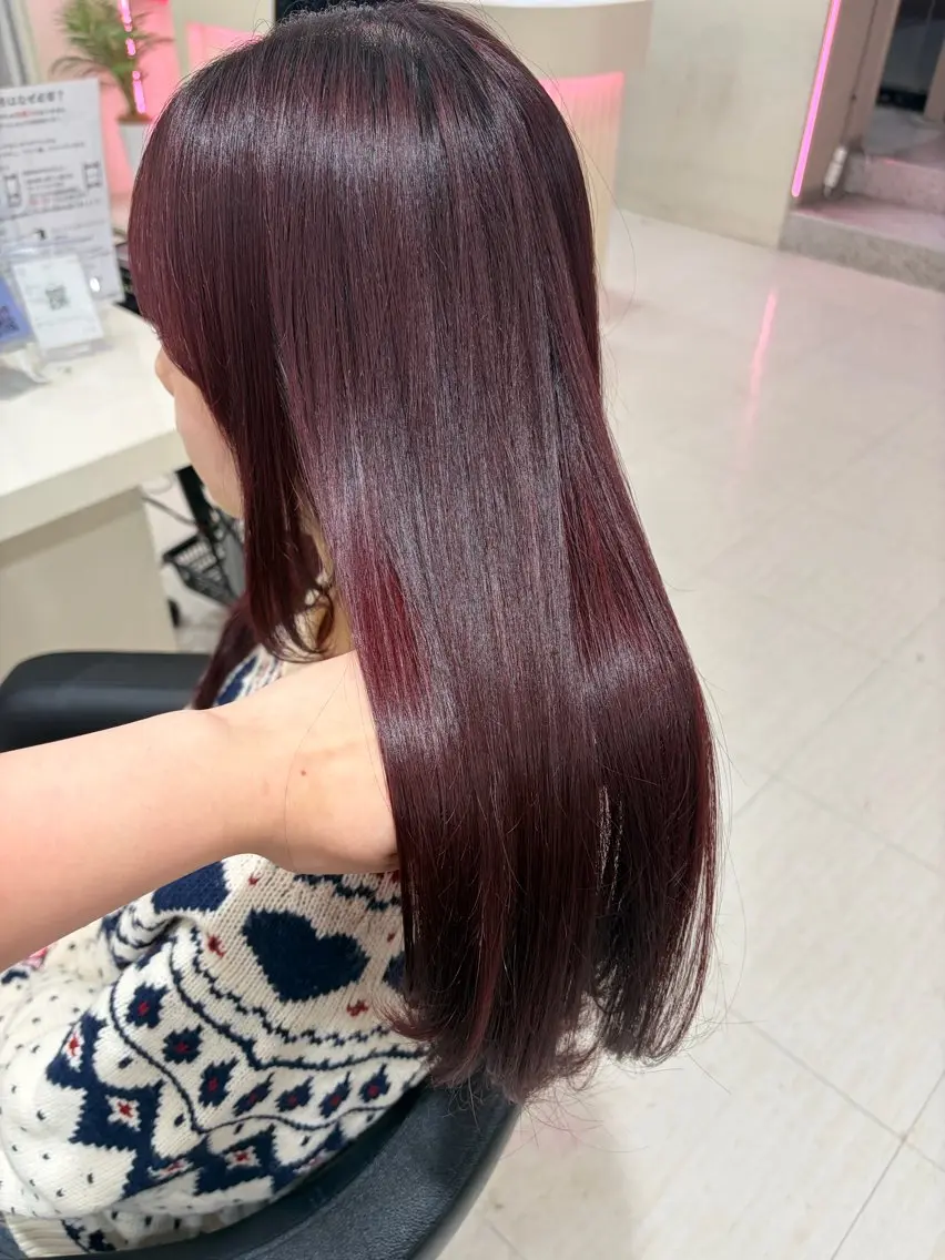 カラー ヘアカラー 暖色ガーリーヘア🎀 MEARI🩰のヘアスタイル
