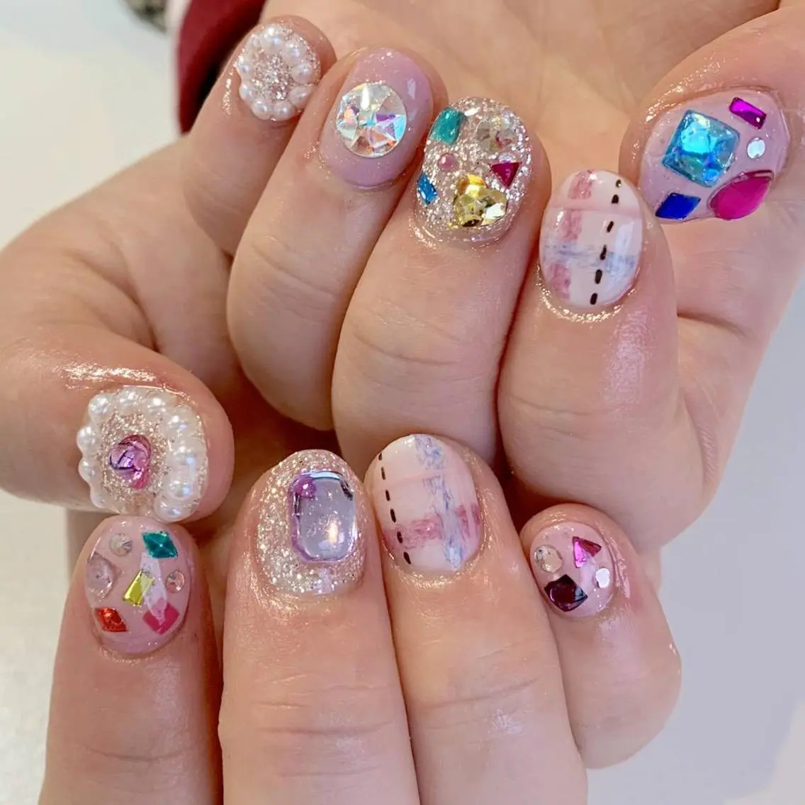 ネイル ニュアンスネイル Menail心斎橋 本店/runa☆のネイルデザイン