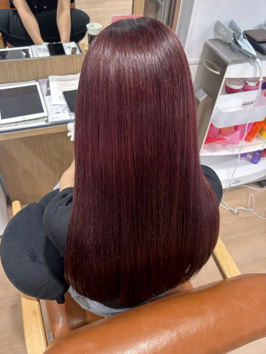 ロング 暖色カラー艶カラー/ ⭐️syukaのヘアスタイル