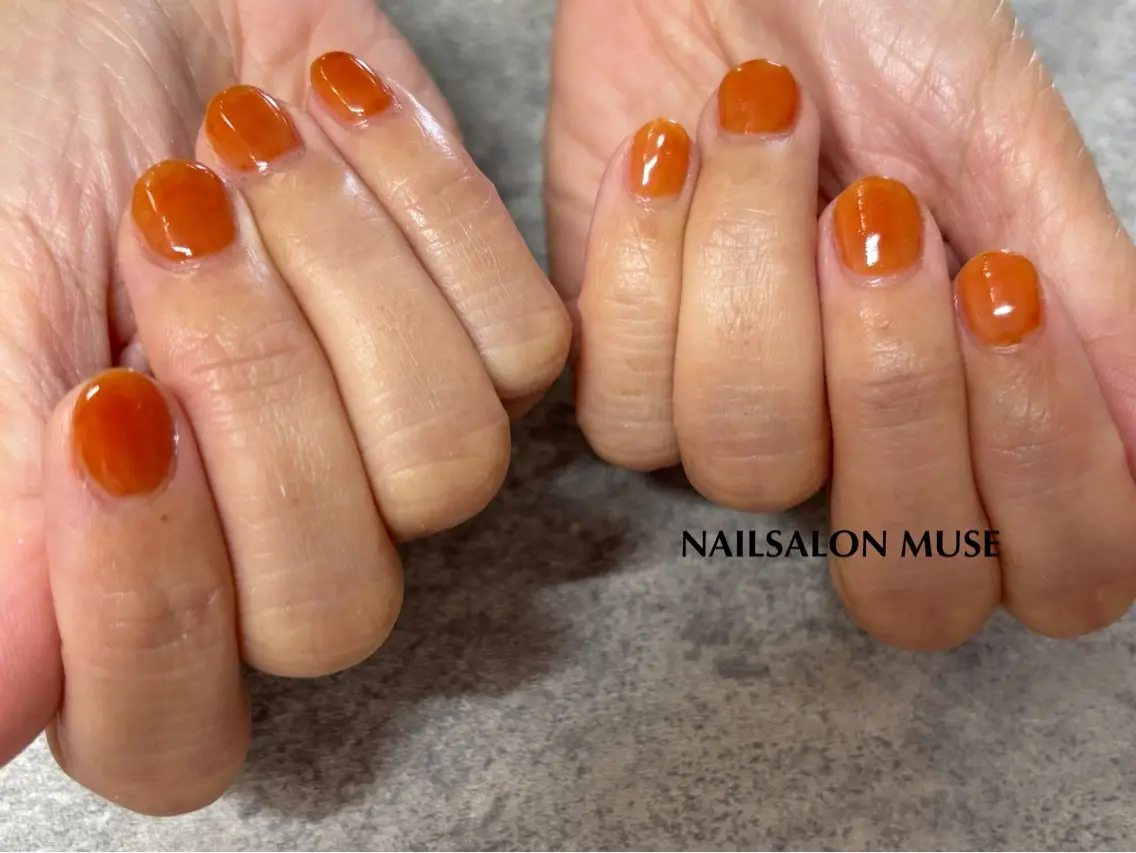 ネイル ワンカラーネイル ハンドネイル Nail Salon MUSE    Aiのネイルデザイン
