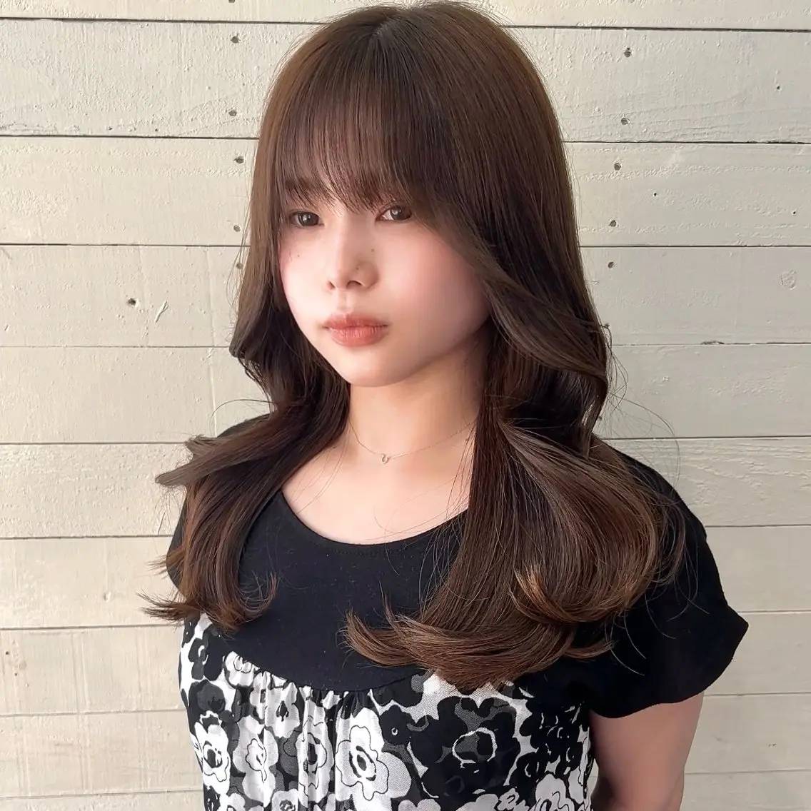 セミロング カット ヘアカラー トリートメント ブリーチ特化💛 RYUTOのヘアスタイル