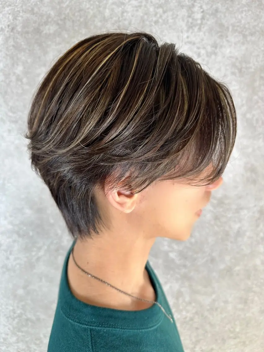 カラー メンズ カット ヘアカラー Lafesta HAIR和歌山駅前店のヘアスタイル
