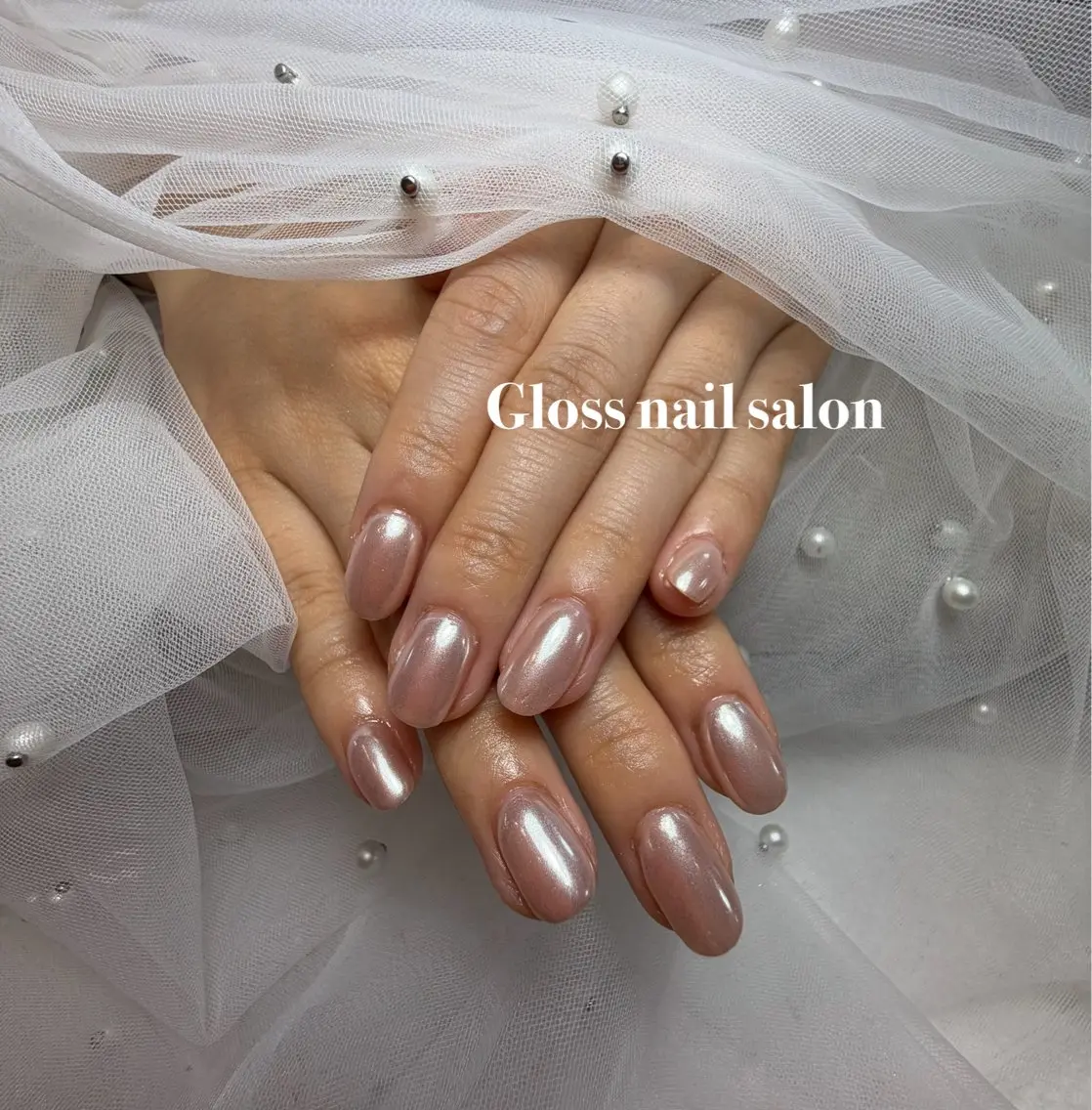 ネイル ハンドネイル アキコ Gloss nail salonのネイルデザイン