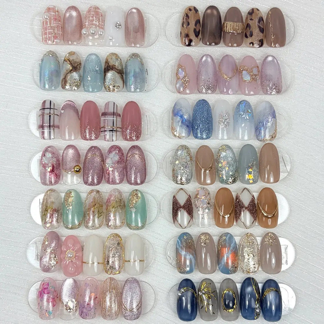 ネイル マグネットネイル ハンドネイル NailSalon Nicoaiのネイルデザイン