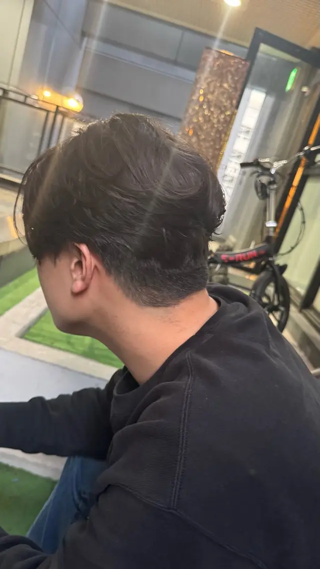 パーマ メンズ 水相 智貴のヘアスタイル