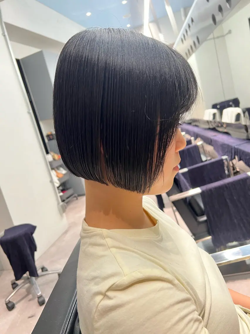 ショート ボブ 堀江 /木下椋麻のヘアスタイル