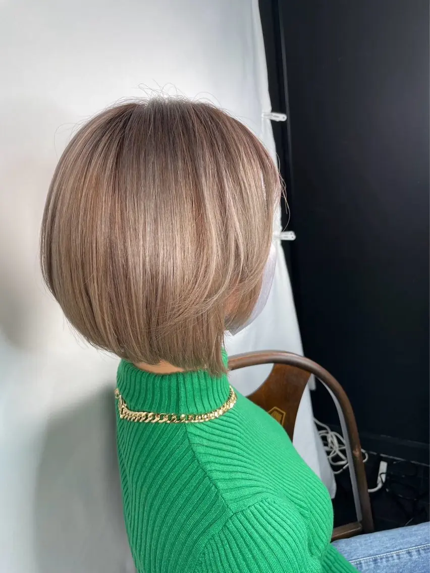 カラー 中川原 大介のヘアスタイル