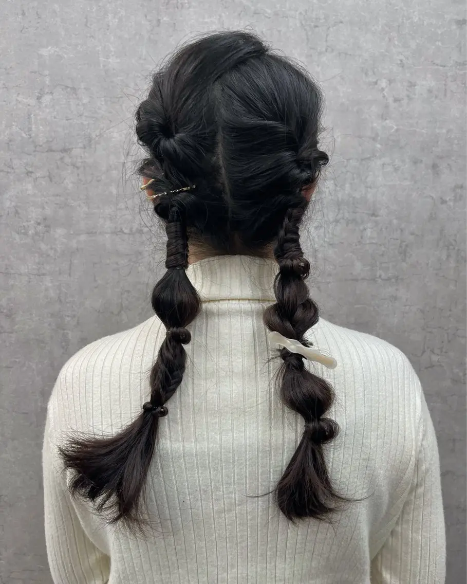 ロング ヘアアレンジ 松尾 伊純のヘアスタイル