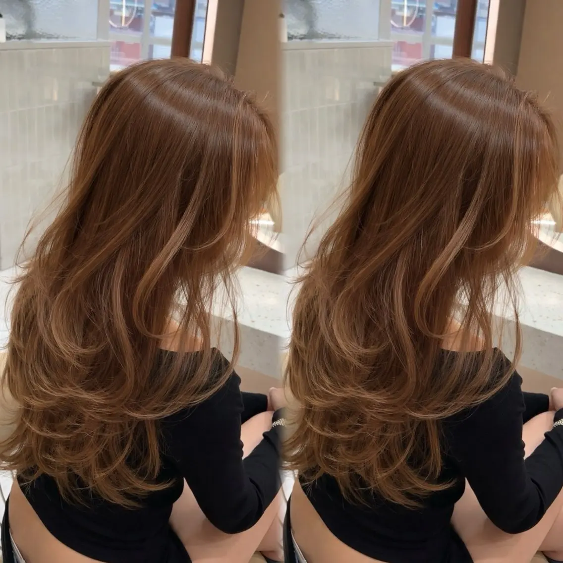 【コスパ最強✨】透明感ダブルカラー🫧＋1stepトリートメントの写真