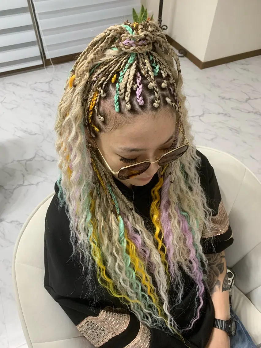 エクステ ヘアセット SPINEL Sawaのヘアスタイル