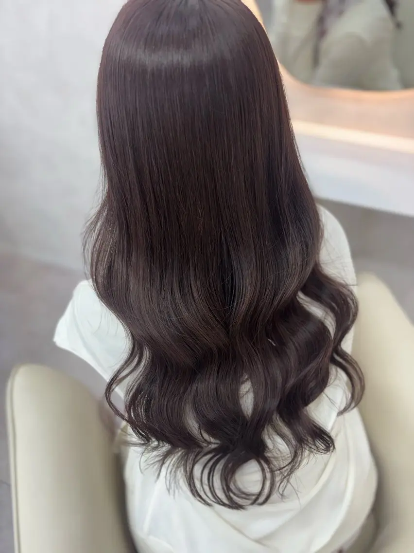 ロング カット ヘアカラー 🤍るい🤍カット モデル募集中🪽🫧のヘアスタイル