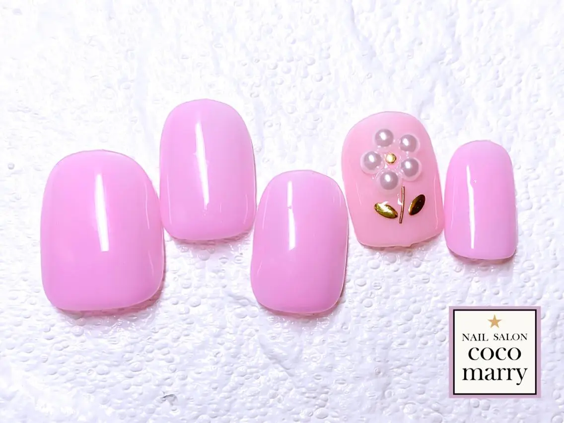 ネイル シンプルネイル coco marry のネイルデザイン