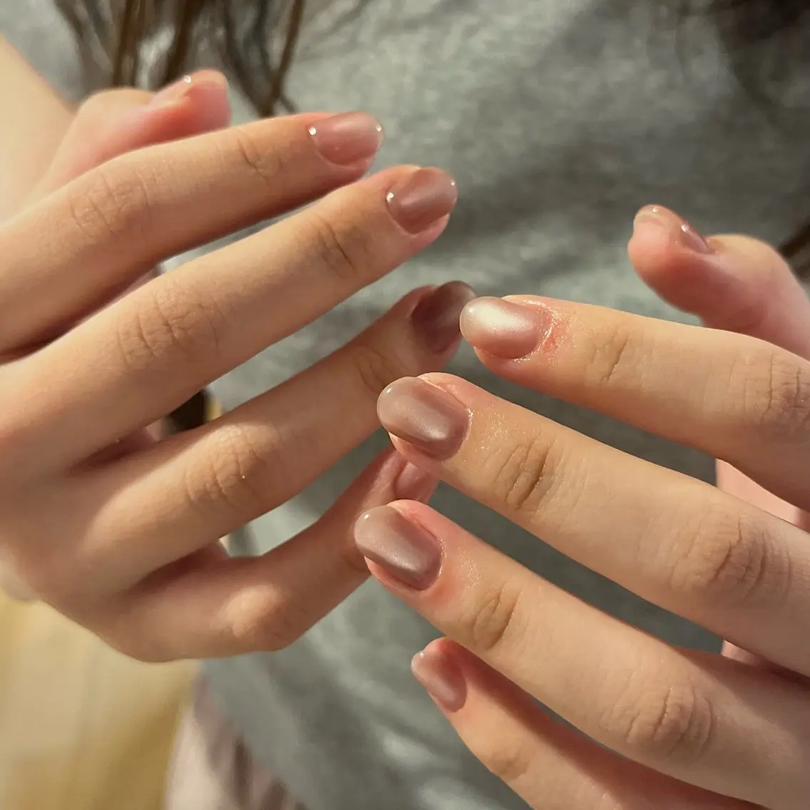【モニター価格💅🏼】(オフ有り)うるうるマグネットワンカラー/お手元写真撮影/経過報告の写真