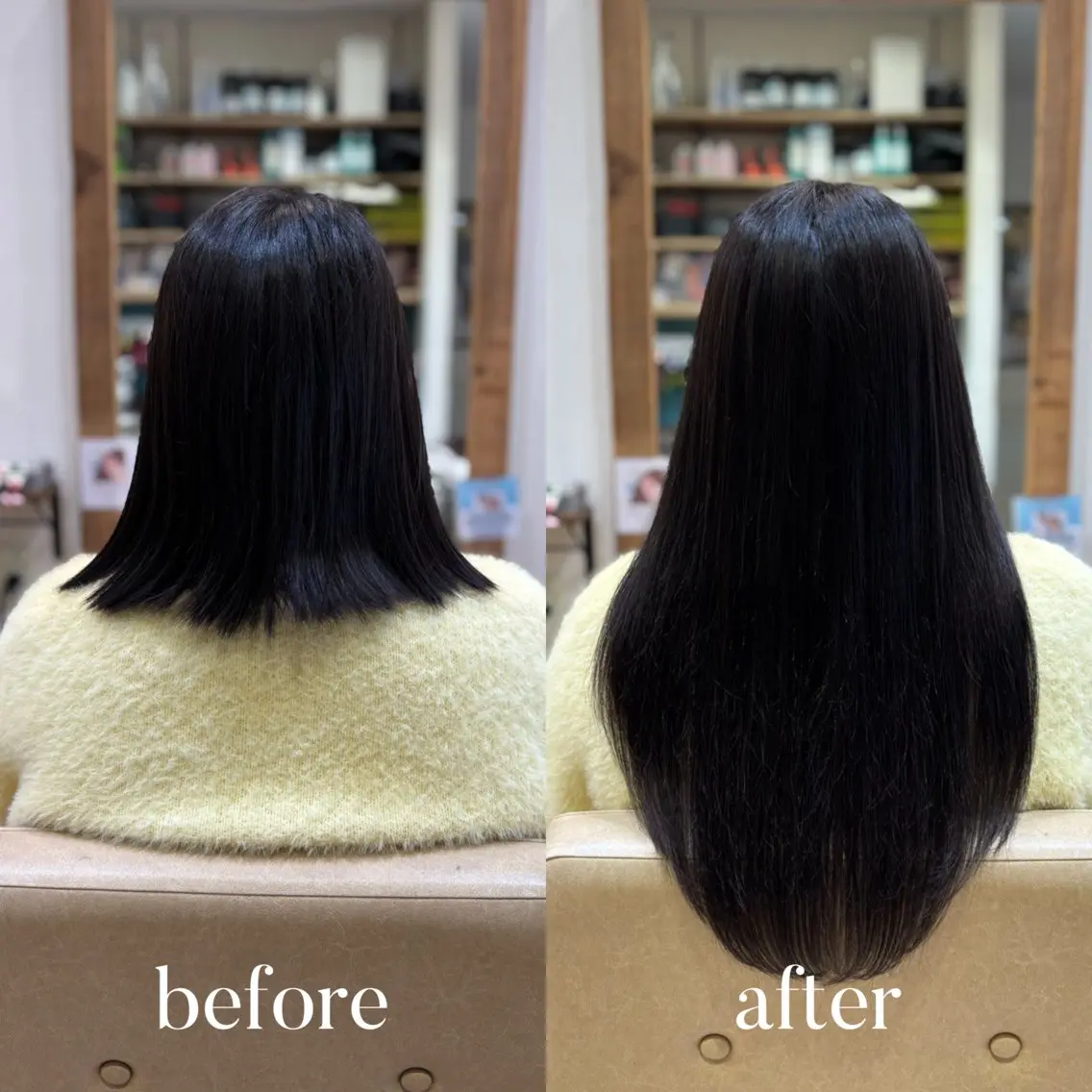 エクステ 𝐲𝐮𝐮𝐦𝐢 エクステ/ 艶カラーのヘアスタイル