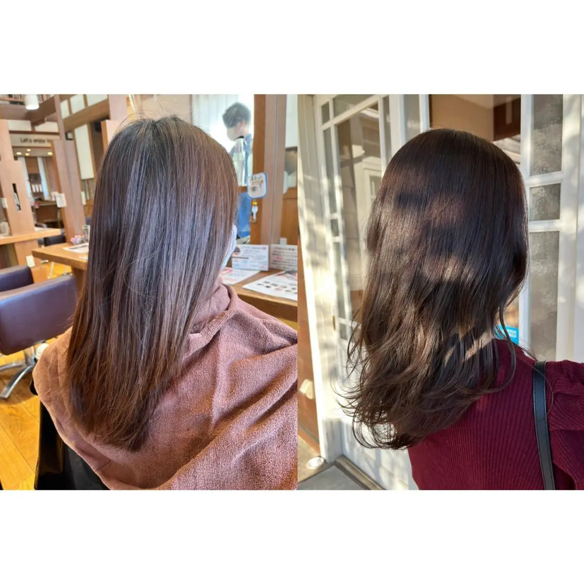 セミロング カラー ヘアアレンジ topstylist 野口 雅のヘアスタイル