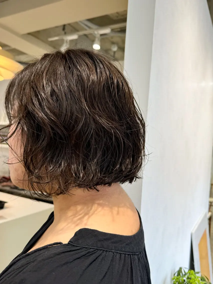 ショート パーマ カット パーマ トリートメント 可愛いパーマスタイル といえばISSEYのヘアスタイル