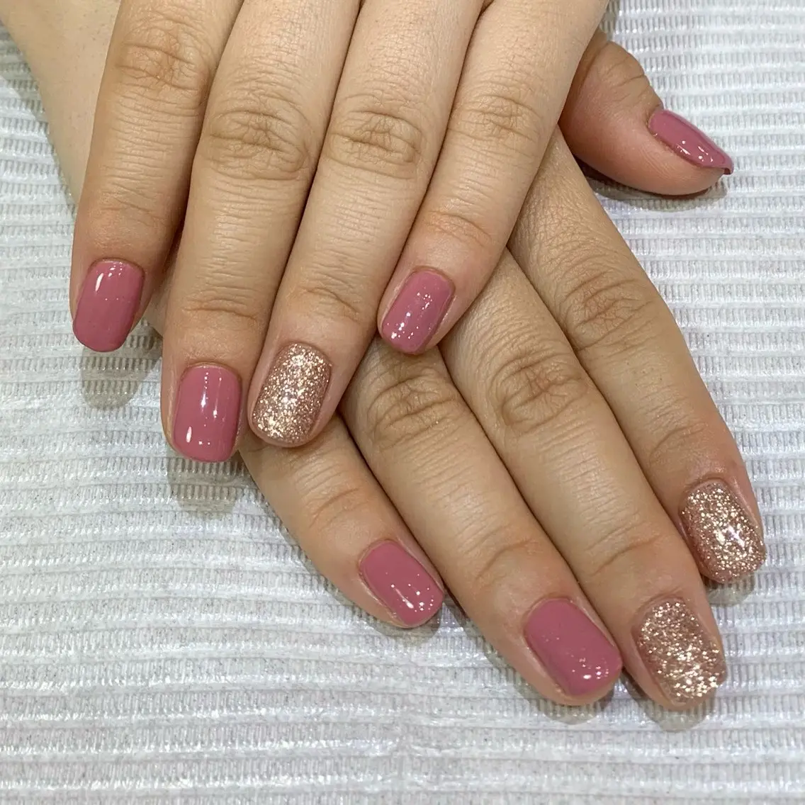 ネイル ジェルネイル ワンカラーネイル パラジェル ハンドネイル N°nail名駅 ナンバーネイルのネイルデザイン