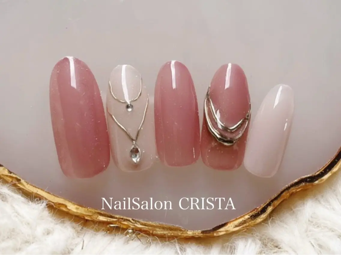 ネイル ハンドネイル CRISTA 🫧ヒナタのネイルデザイン