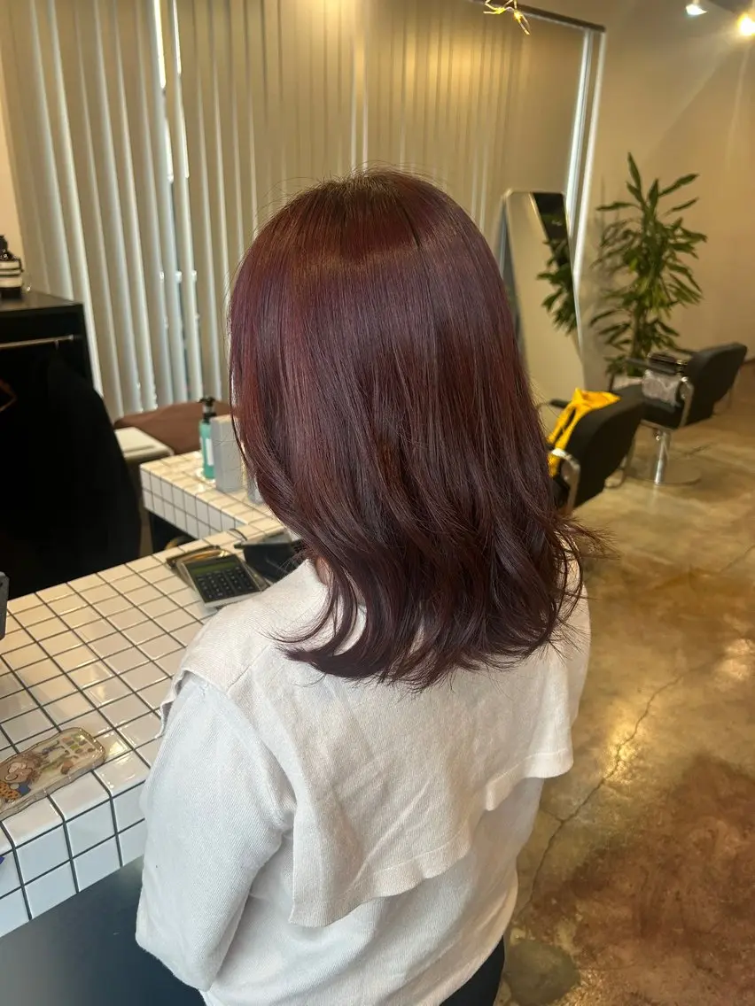 カラー ヘアカラー 大澤 菜奈子のヘアスタイル