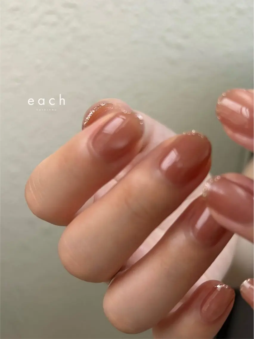 ネイル 氷ネイル・うるうるネイル マグネットネイル each Hibikiのネイルデザイン