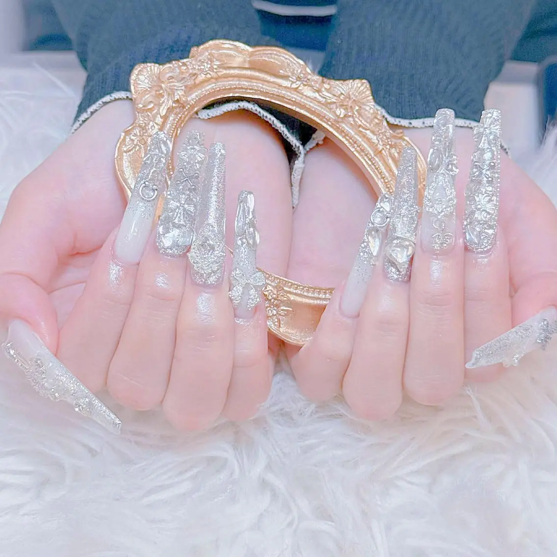 ネイル ANH ゴテゴテネイルのネイルデザイン