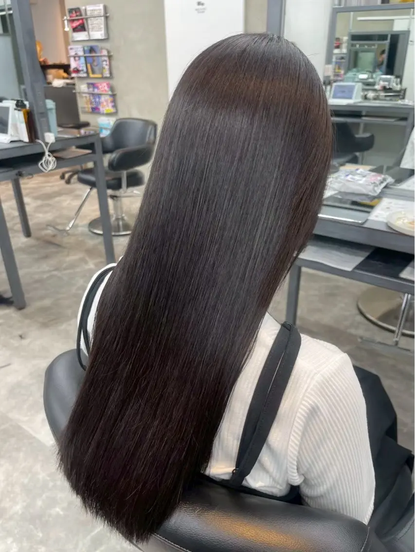 カラー ヘアカラー 岡野 真帆のヘアスタイル