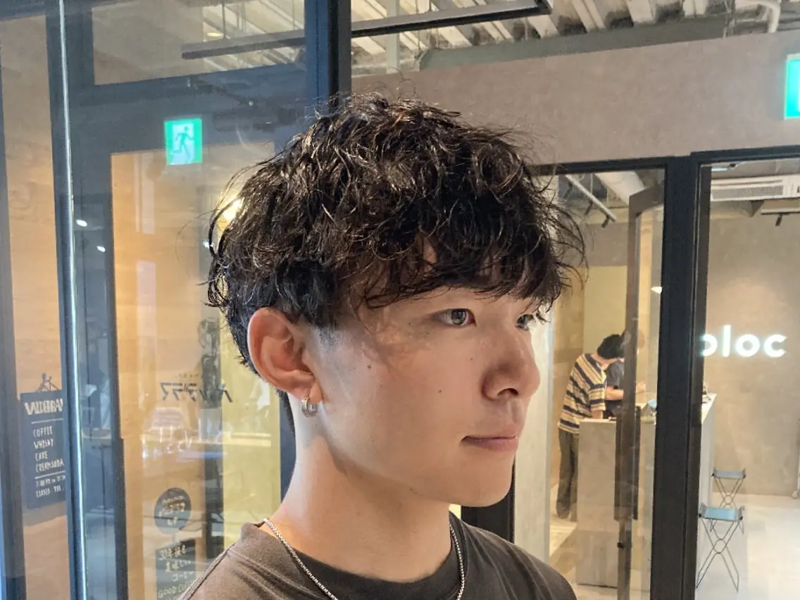 [メンズ限定]カット&波巻きパーマorツイストスパイラルパーマの写真