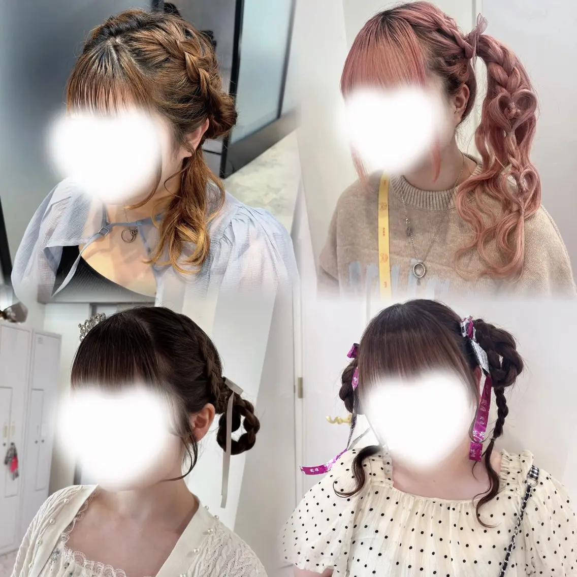 ［ ライブ、イベント前などにオススメ❕］ガーリーヘアセット🪞🩶の写真
