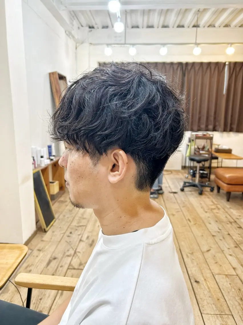 【清潔感UP◎】メンズカット+炭酸スパ(15分)の写真