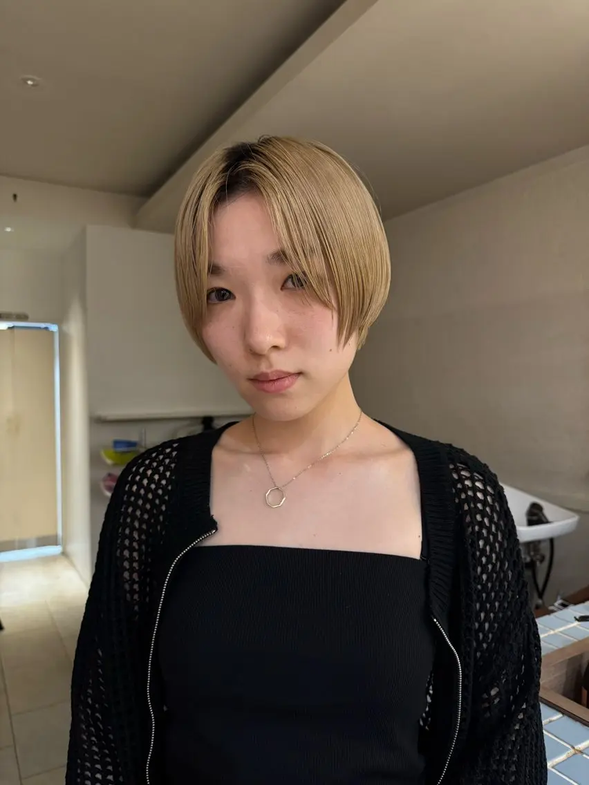 ショート 今泉/kai🐇ボブ 似合わせカットのヘアスタイル