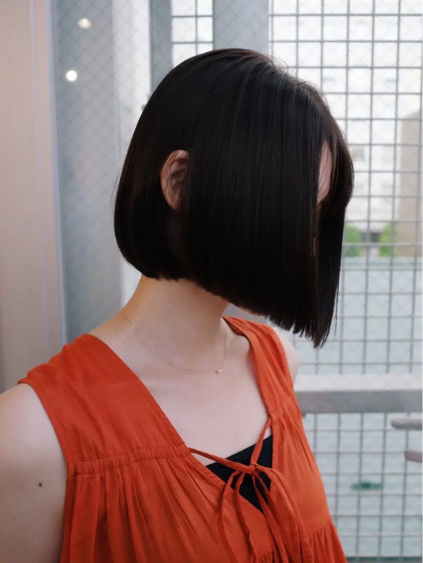 ミディアム ボブ 【カットモデル募集】 Yoh-/HABUのヘアスタイル