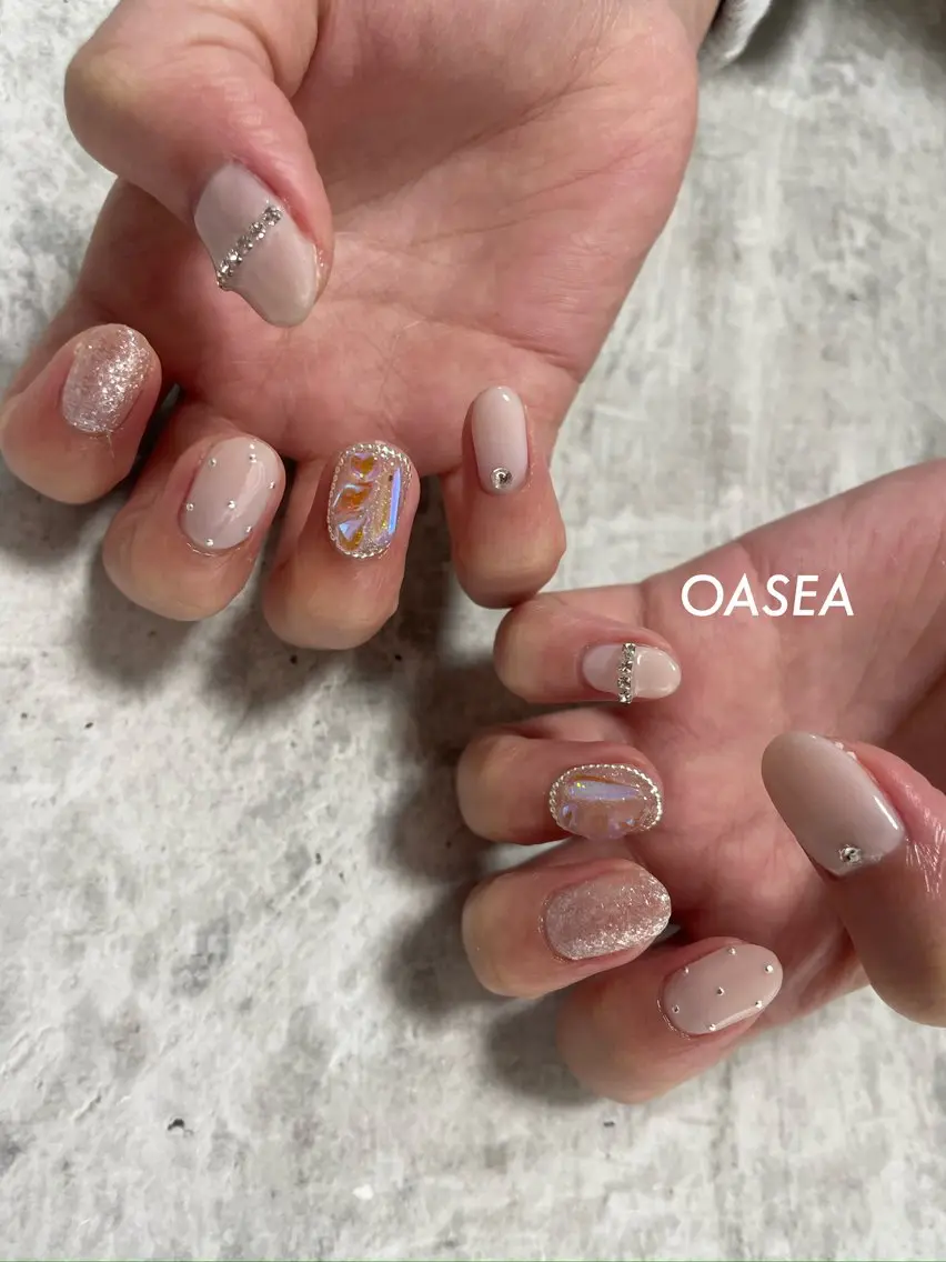ネイル ハンドネイル 🌞💜 KAORI 🌴のネイルデザイン