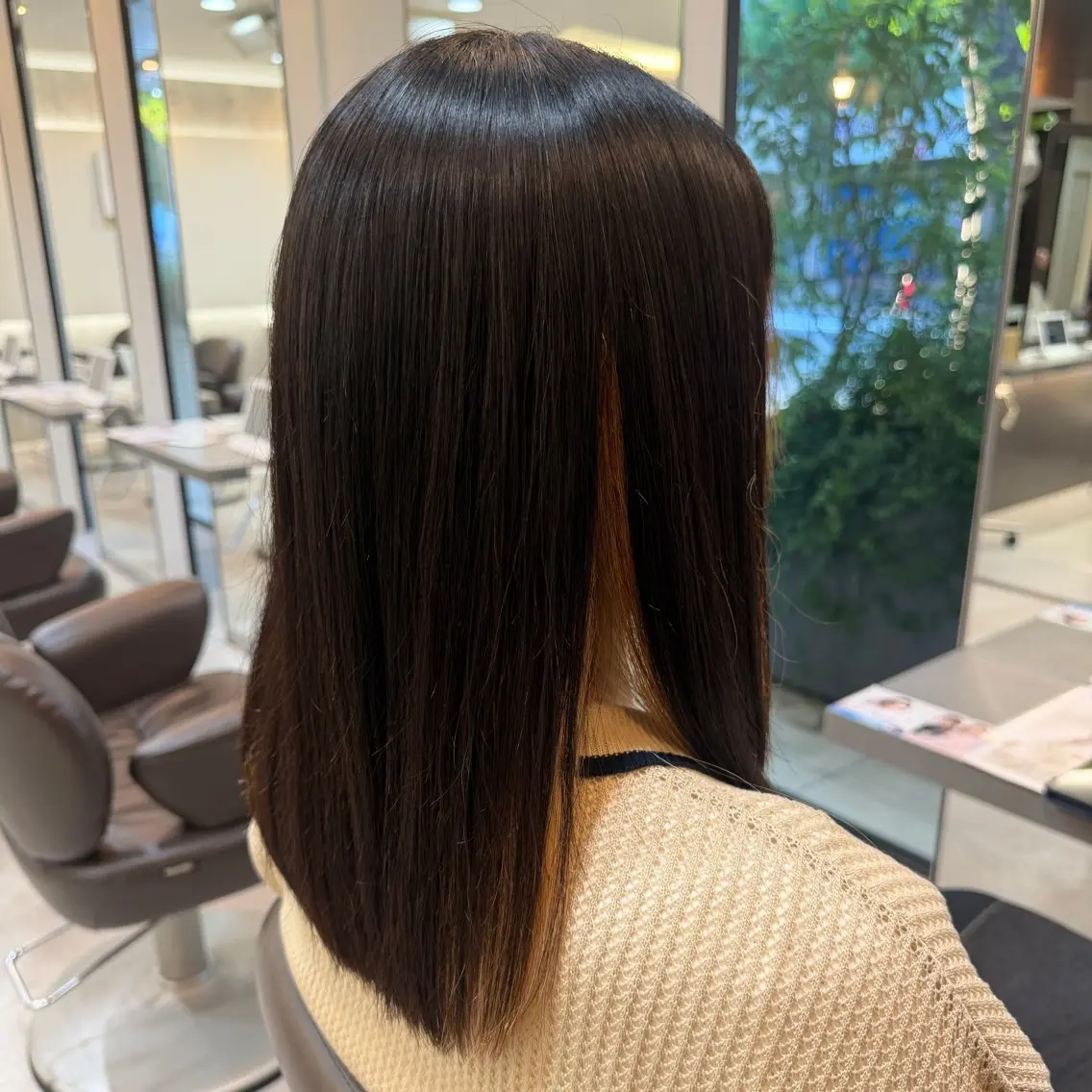 セミロング 望月 琉那のヘアスタイル