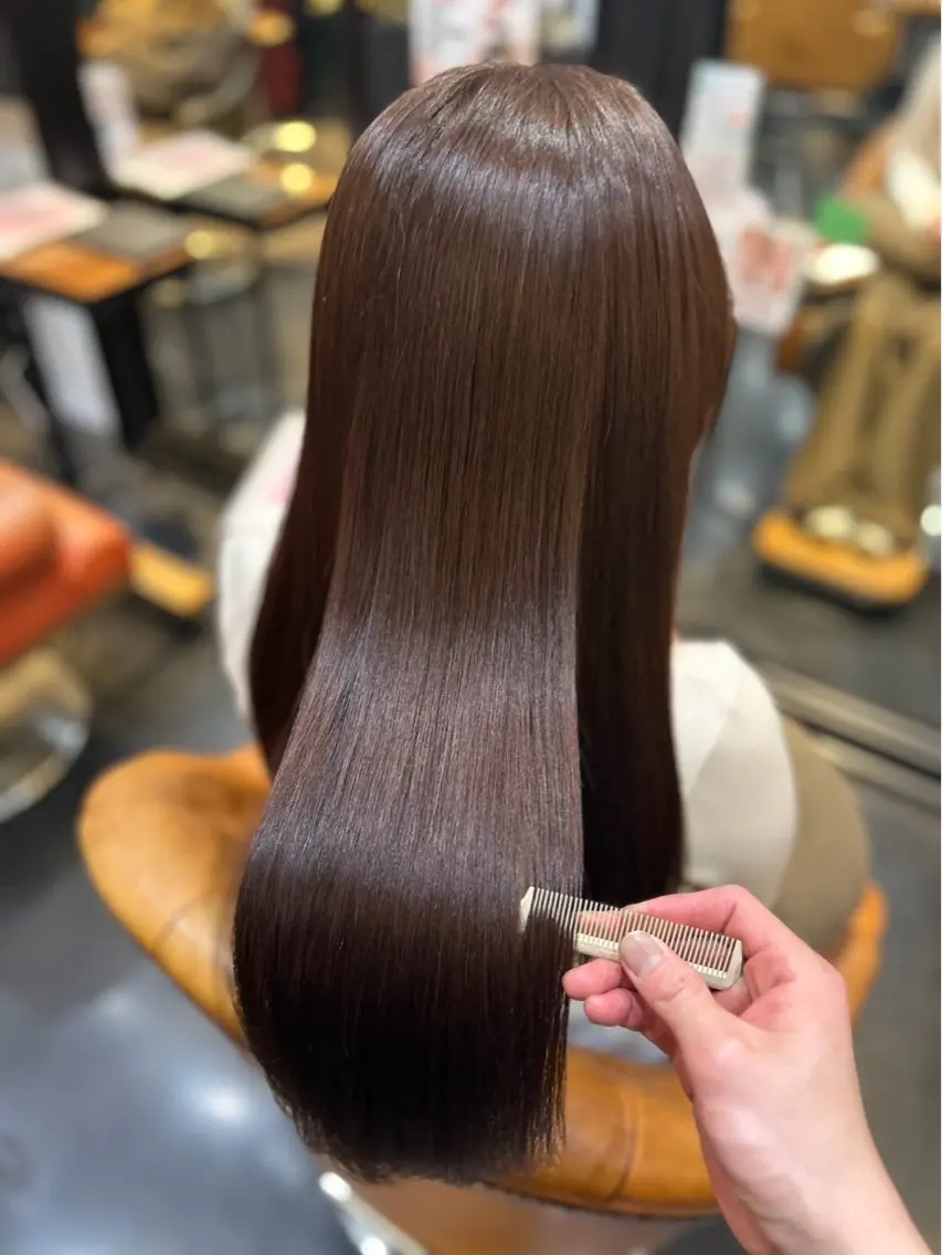 カラー 田邉 莉陸のヘアスタイル