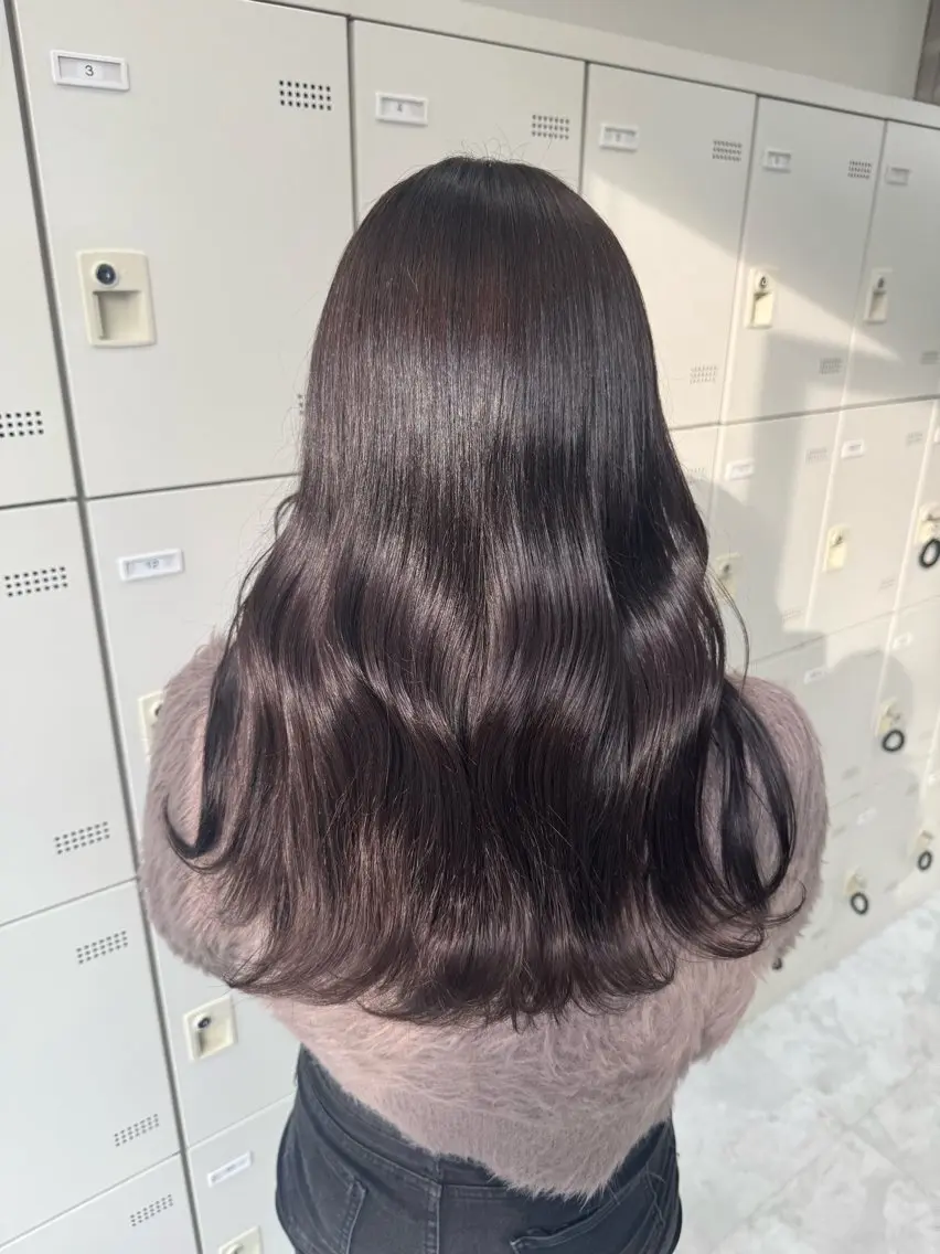 カラー noa🎀美髪縮毛/ 透明感カラーのヘアスタイル