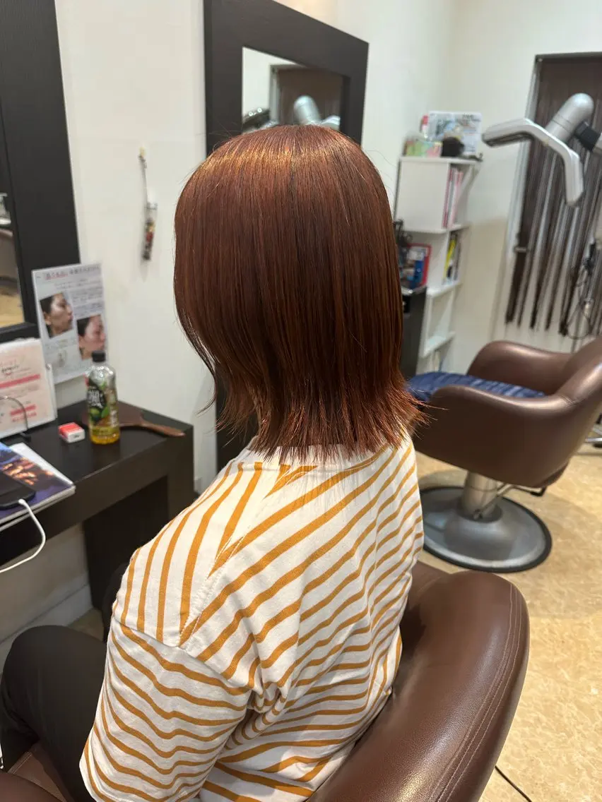 カラー 保井 実奈美のヘアスタイル