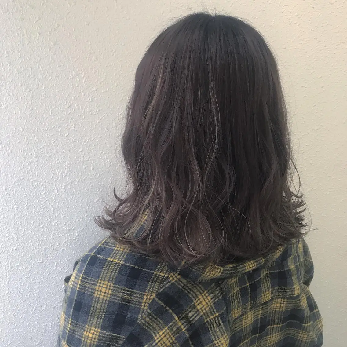 セミロング kiyono ⭐︎ダブルカラーのヘアスタイル