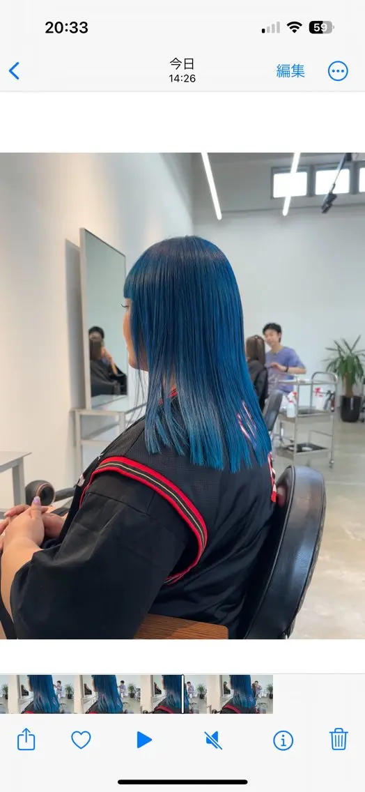 セミロング 松井 佑太のヘアスタイル