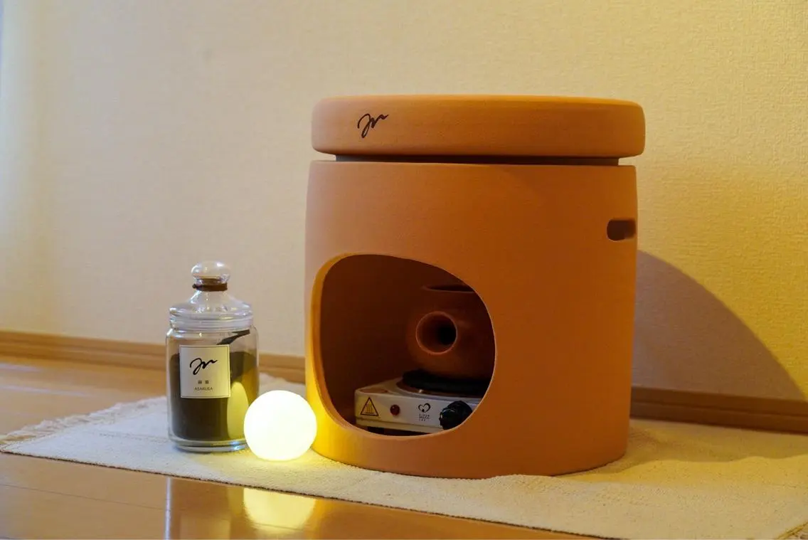 人気No.1【minimo 限定】国産黄土よもぎ蒸し＋超音波小顔エステの写真