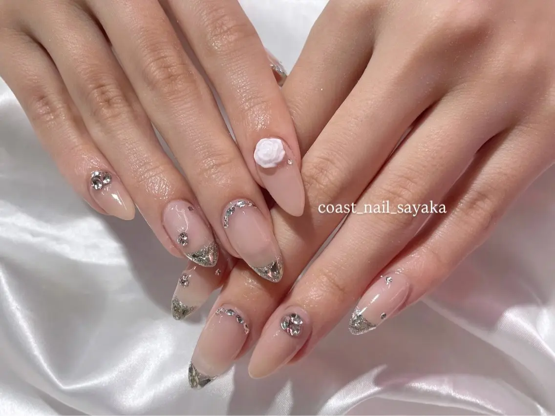 ネイル ハンドネイル HOSHI ⭐️辻堂 /藤沢ガーリーネイルのネイルデザイン