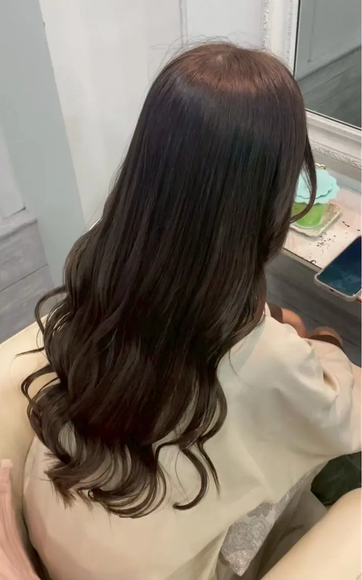 ロング カラー ヘアカラー 渡邉優星🫧 髪質改善/艶髪カラーのヘアスタイル