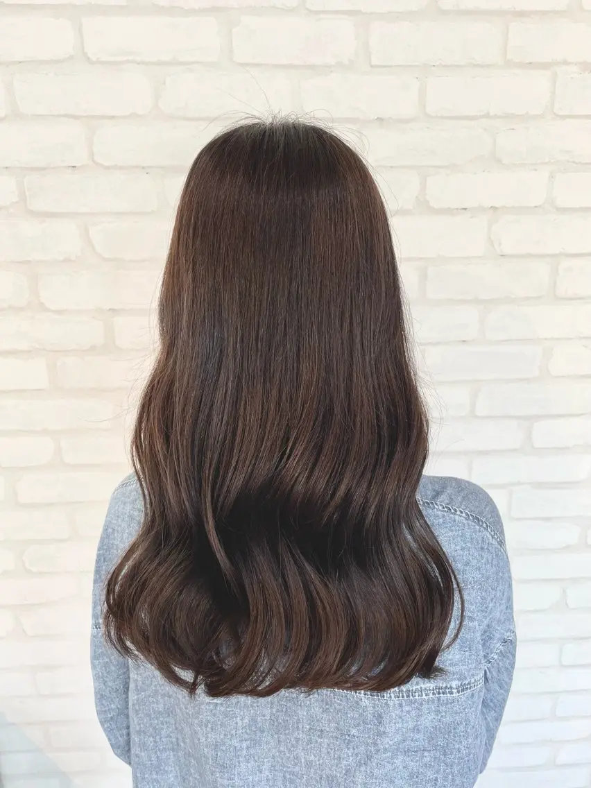 ロング カラー 今雪 聡美のヘアスタイル