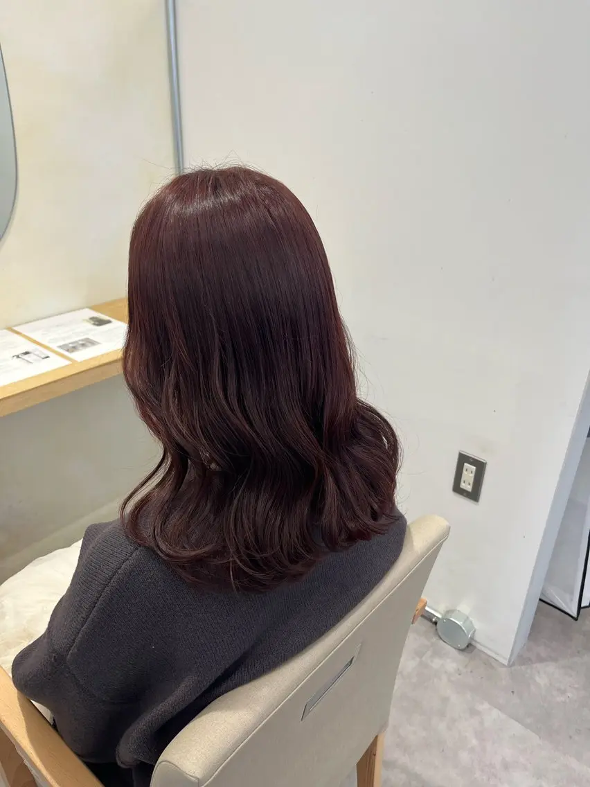 カラー 石渡 美涼のヘアスタイル