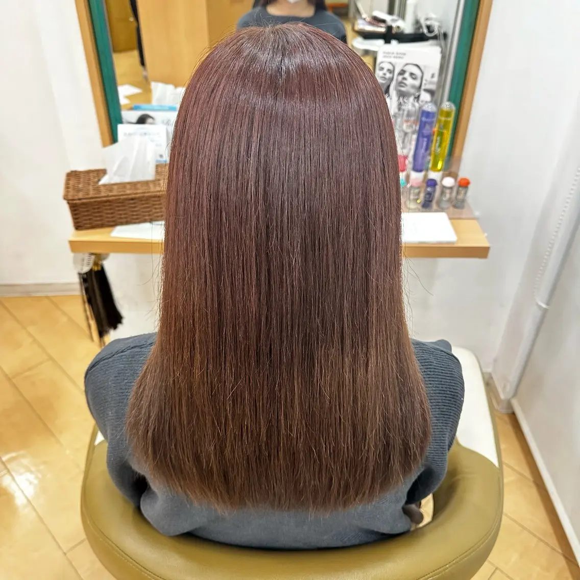 セミロング カラー モデル様大募集中🐾 🧸佐々木優🧸🐾のヘアスタイル