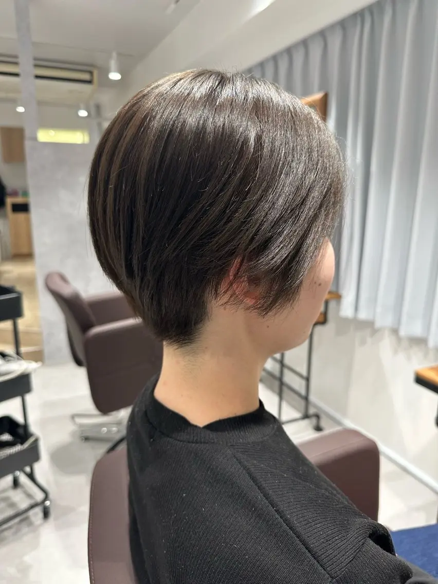 ショート カラー ショートヘア 中曽 飛翔のヘアスタイル
