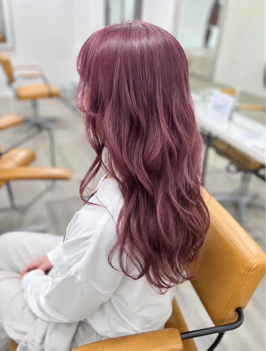 カラー ヘアカラー ブリーチモデル募集中 💙あみ🙌🏻のヘアスタイル