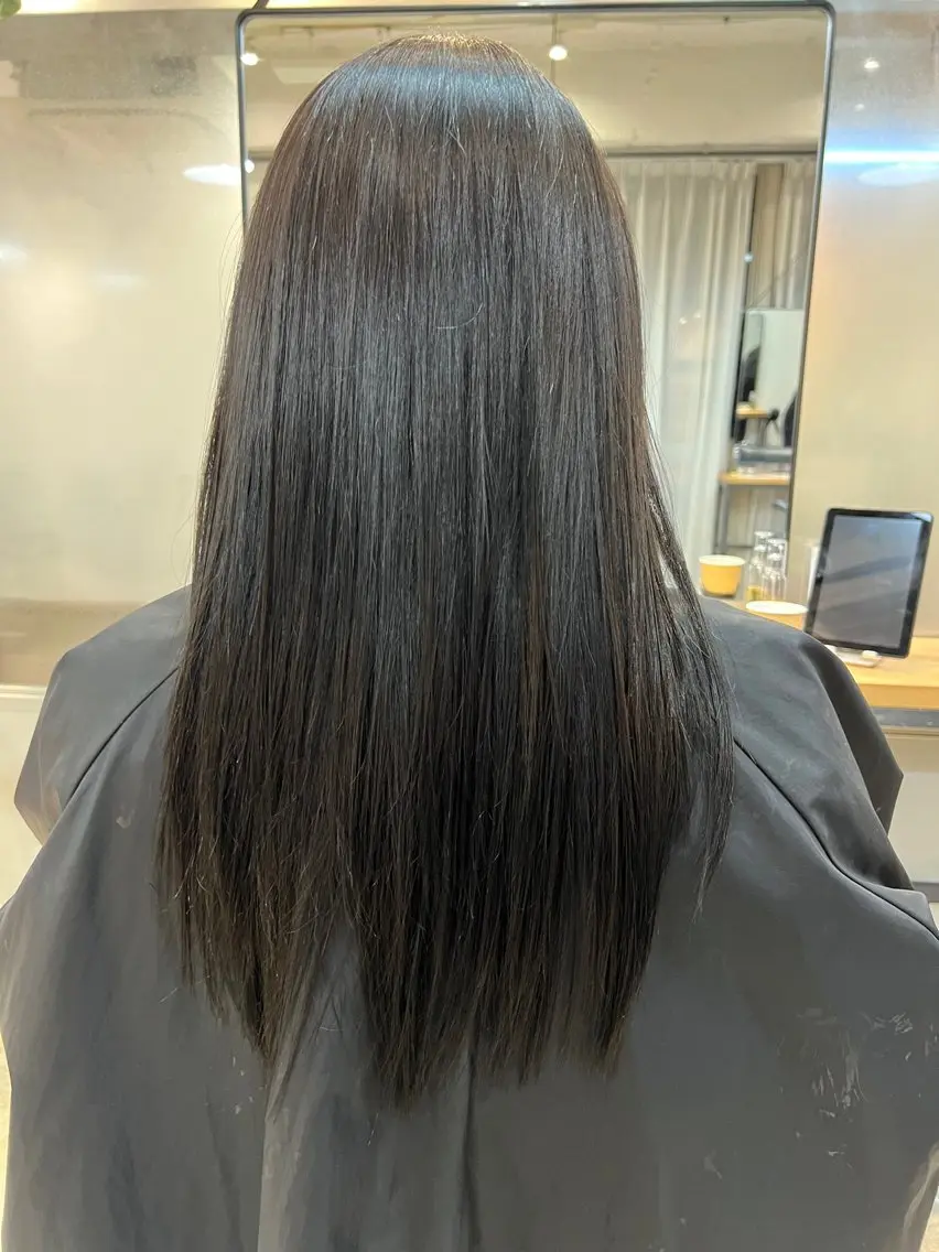 ロング カラー ヘアカラー トリートメント 艶×似合わせ 秋のヘアスタイル