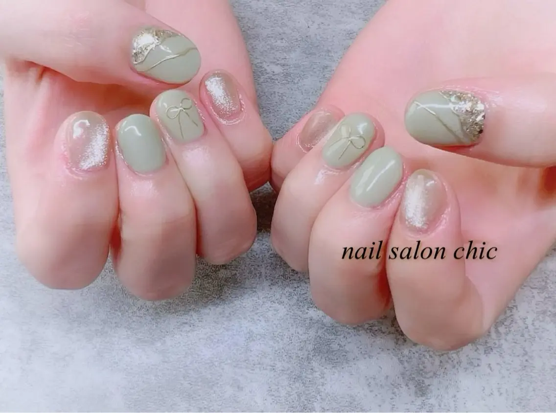ネイル ハンドネイル nail salon chicのネイルデザイン